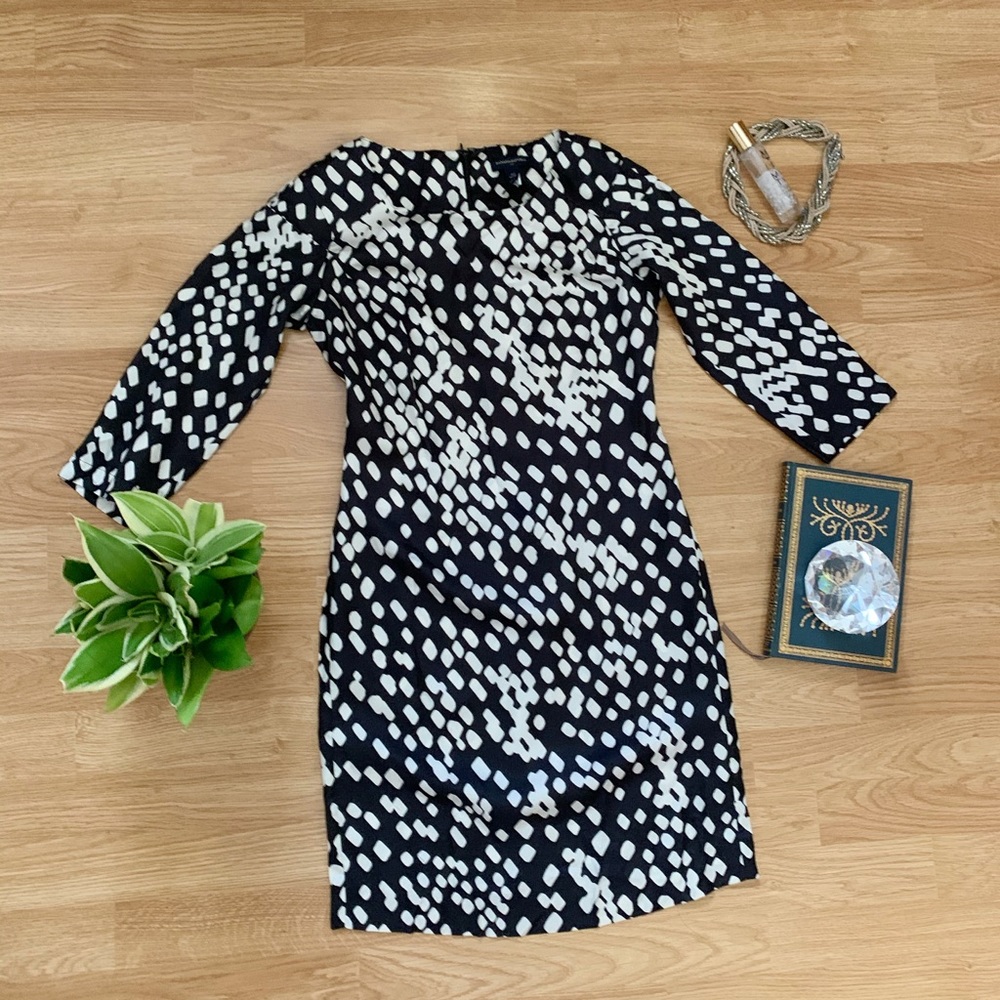 Banana Republic silk blend work dress